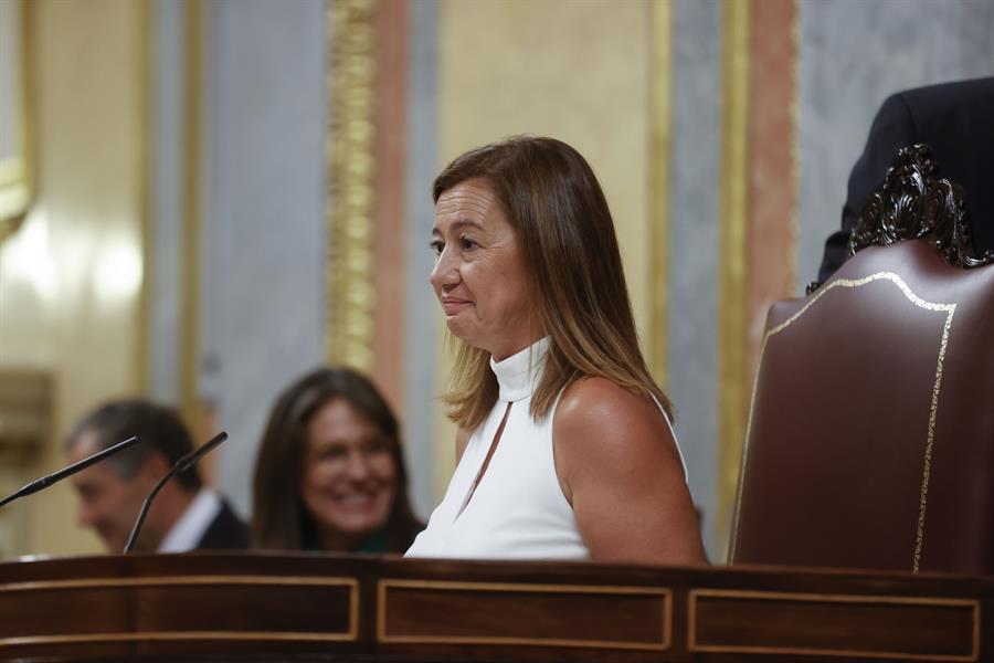 Socialista Francina Armengol elegida presidenta del Congreso español