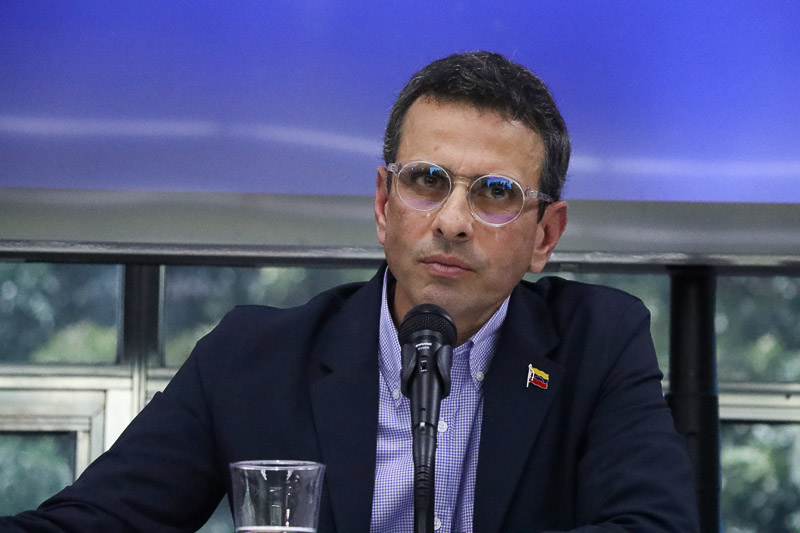 Henrique Capriles rueda de prensa (Mairet Chourio)