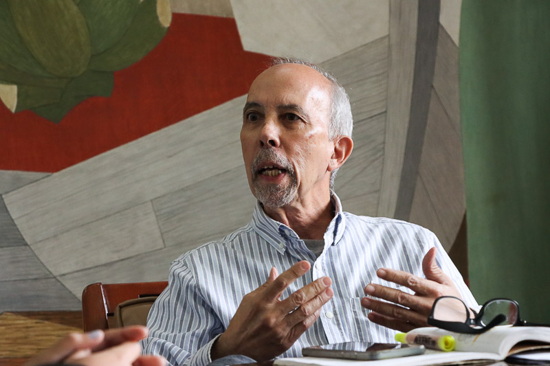 Víctor Rago rector de la UCV (Mairet Chourio)