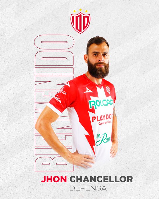 Jhon Chancellor ficha por el Necaxa mexicano