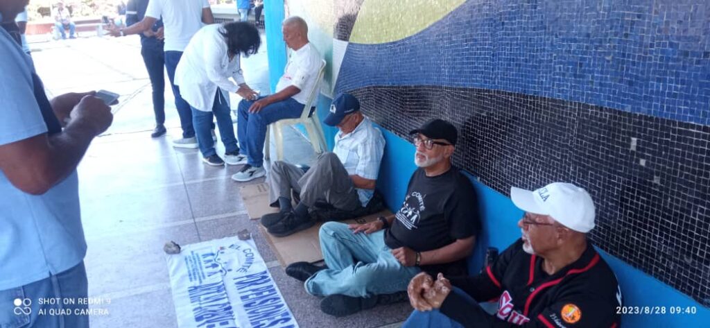 Trabajadores y jubilados en Lara comenzaron ayuno intermitente