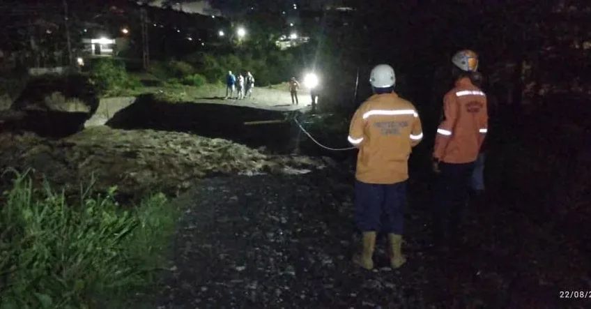 Lluvias causan daños en cinco estados de Venezuela
