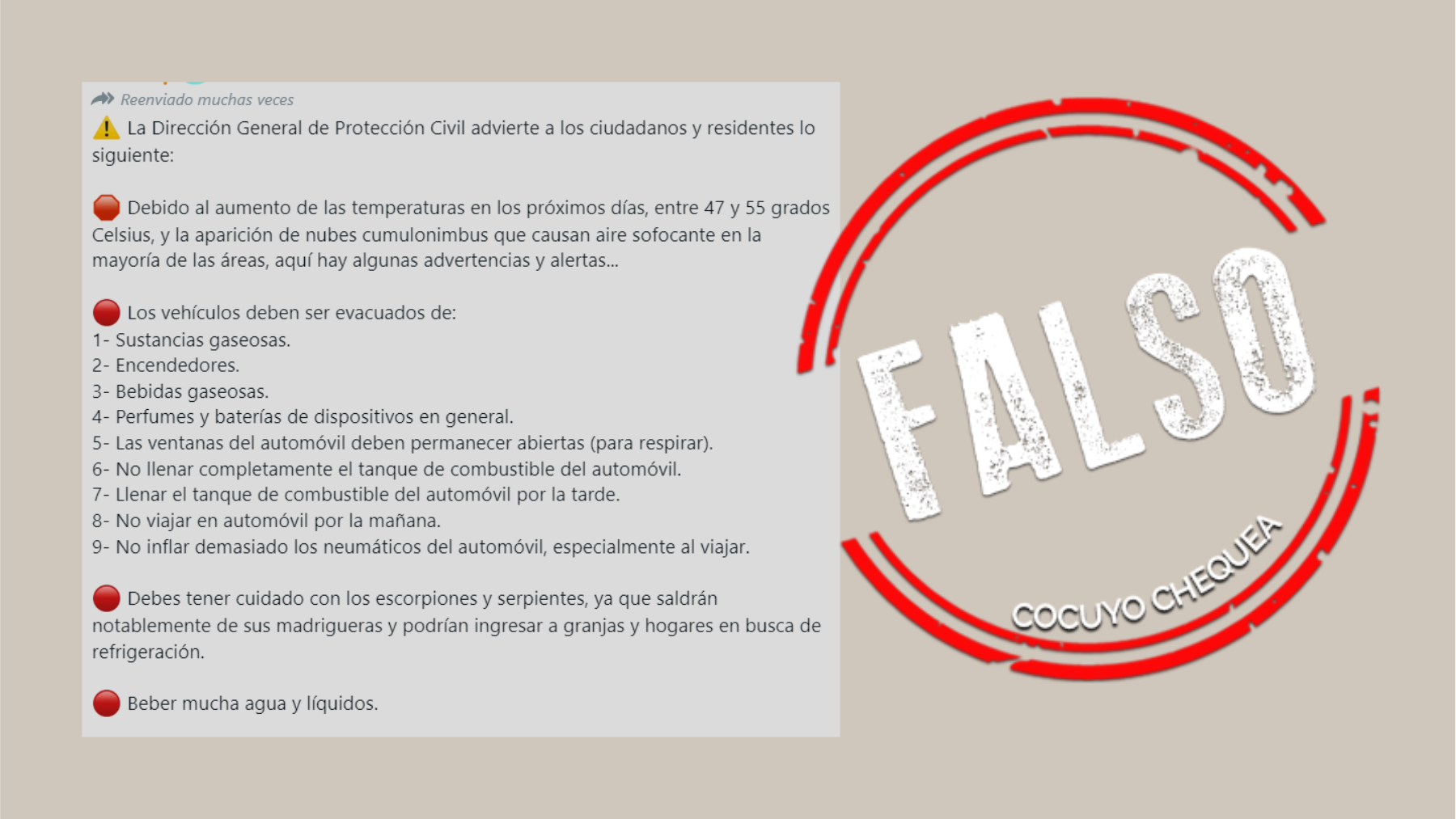 ¿Protección Civil anunció recomendaciones y advertencias para una próxima ola de calor?