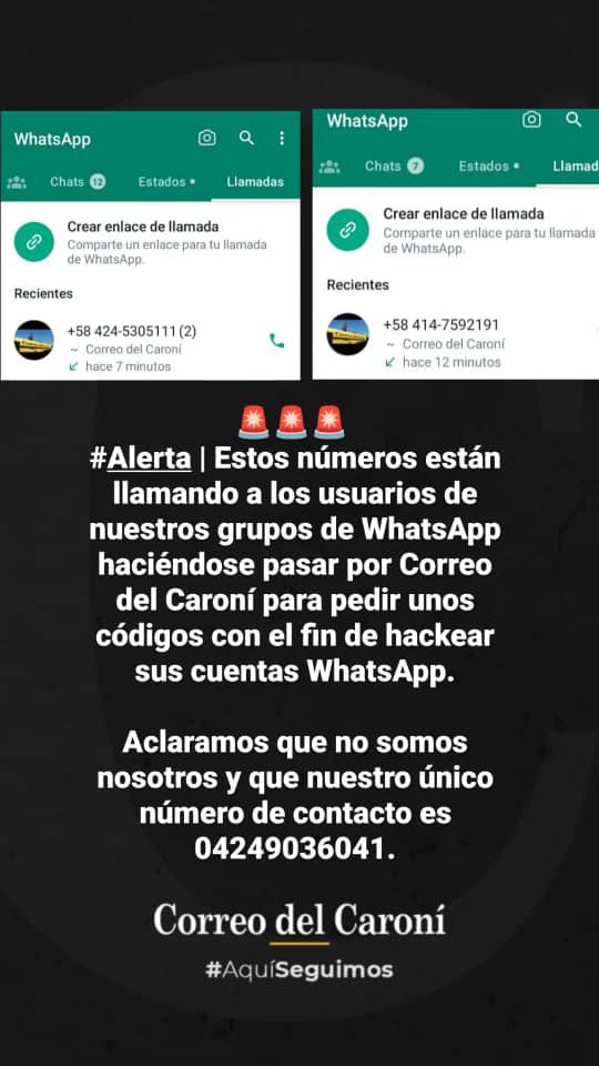 Ipys Venezuela alerta sobre suplantación de identidad que afecta a medios de comunicación