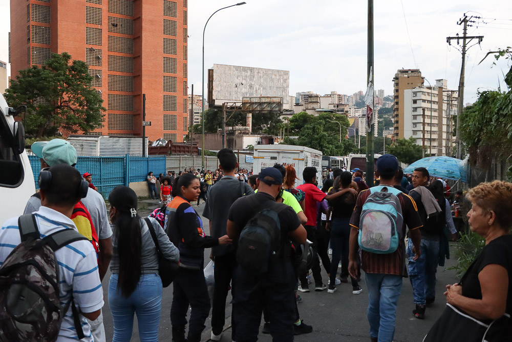 Colapso de transporte por fallas del metro (Mairet Chourio)