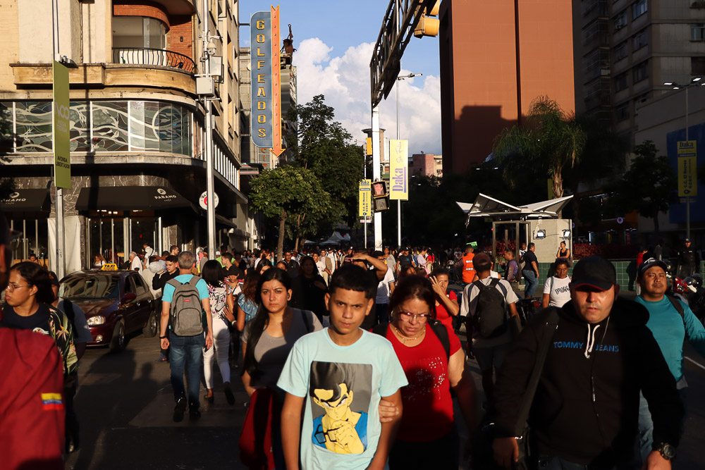 Colapso de transporte por fallas del metro (Mairet Chourio)