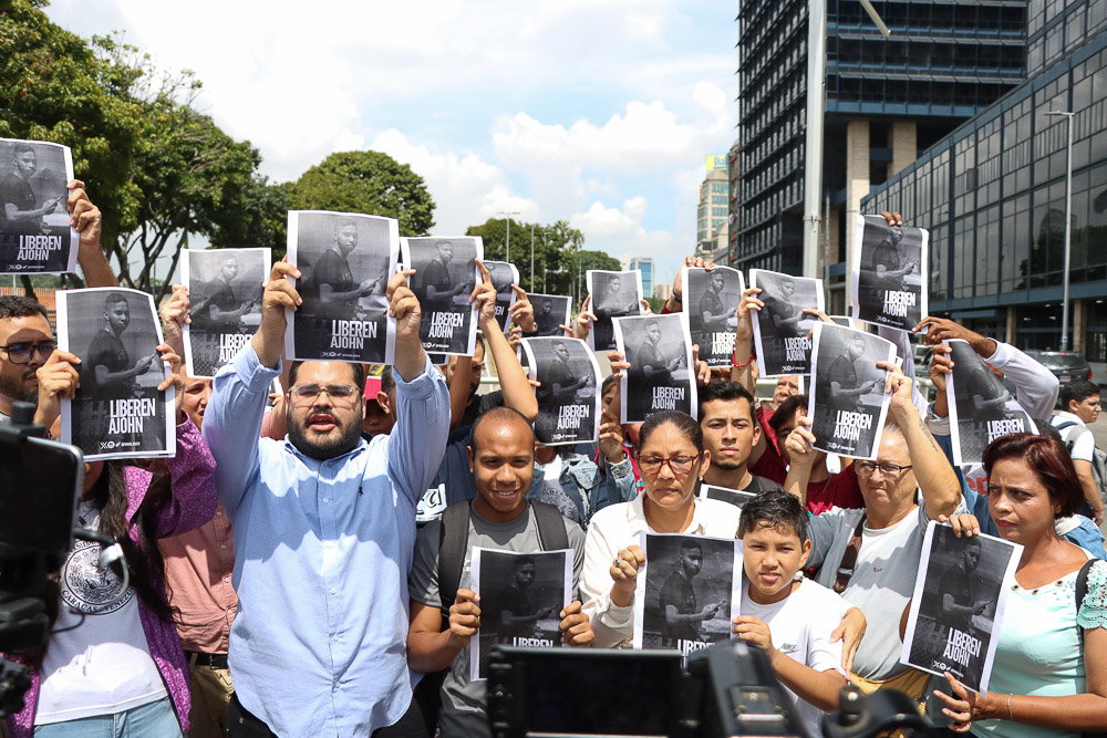 Federación de centros de estudiantes de la UCV rechaza la detención de John Álvarez (Mairet Chourio)