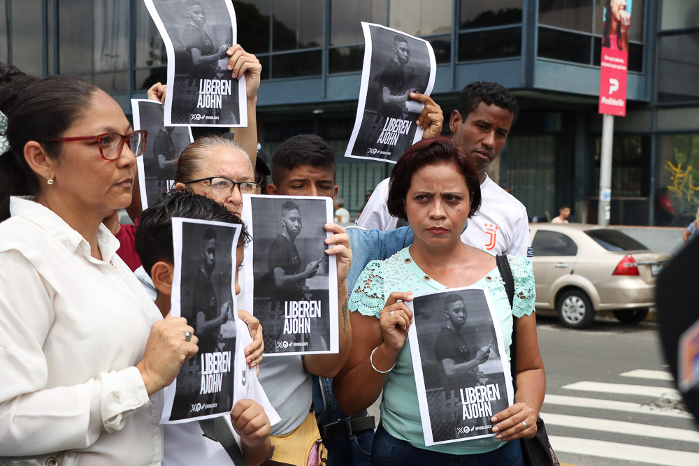 Federación de centros de estudiantes de la UCV rechaza la detención de John Álvarez (Mairet Chourio)