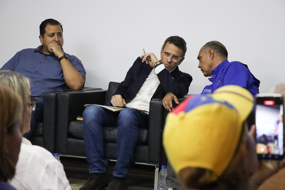 Henrique Capriles: Aquí se tiene que dolarizar el salario y la pensión