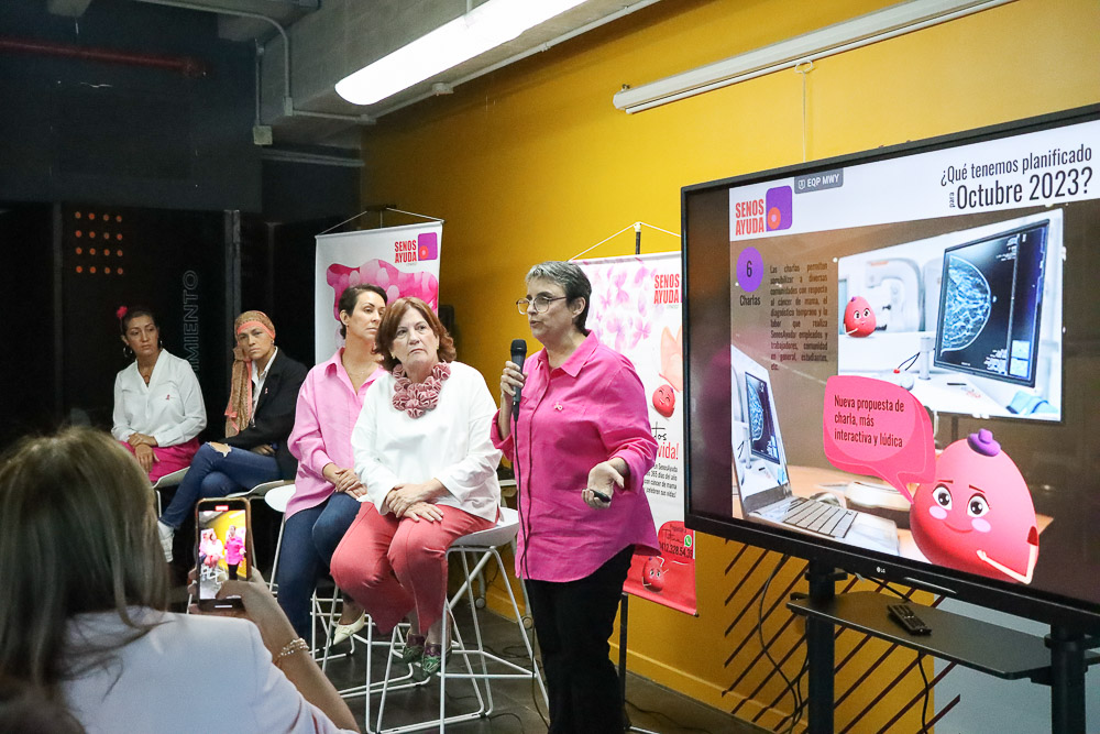 Rueda de prensa de Senos de Ayuda (Mairet Chourio)