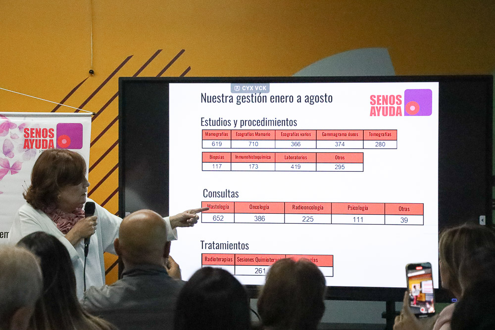 Rueda de prensa de Senos de Ayuda (Mairet Chourio)