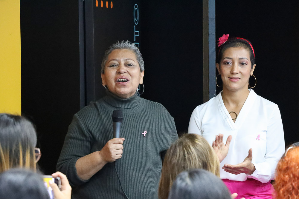 Rueda de prensa de Senos de Ayuda (Mairet Chourio)