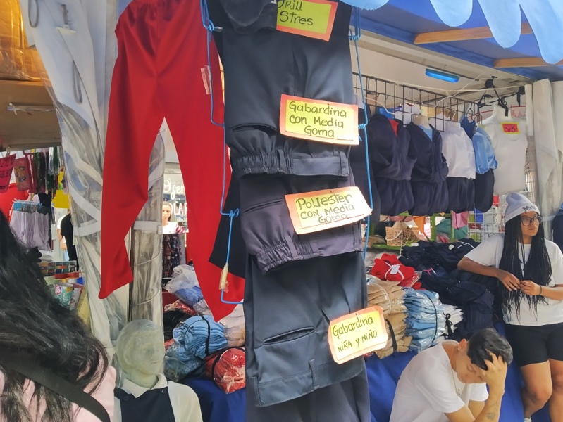 Ventas de útiles escolares (Mairet Chourio)