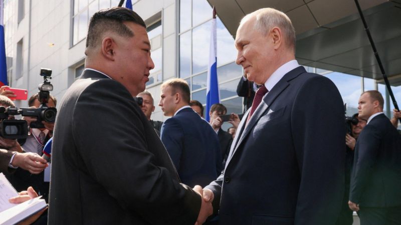 "Juntos lucharemos contra el imperialismo": Kim y Putin se reunieron en Rusia