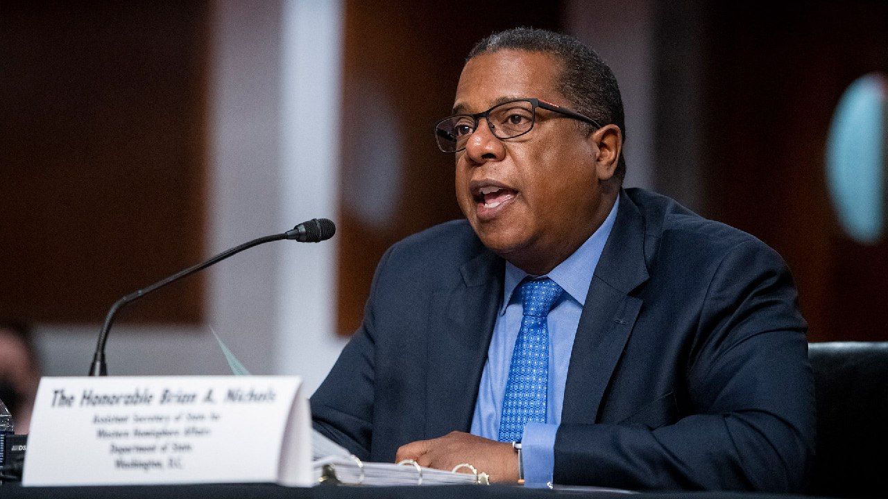 Subsecretario de EE. UU. Brian Nichols rechazó nuevas detenciones de opositores