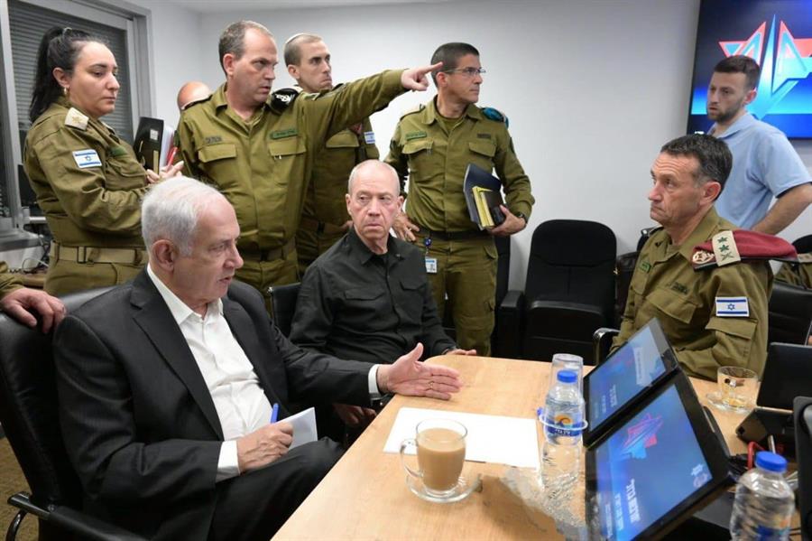 Netanyahu dice que Israel se está embarcando en una guerra "larga y díficil"