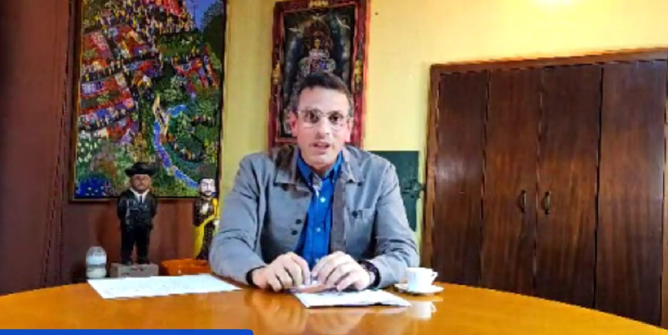 Capriles se retira de las primarias: Pongo en sus manos la construcción de una opción viable para el 2024