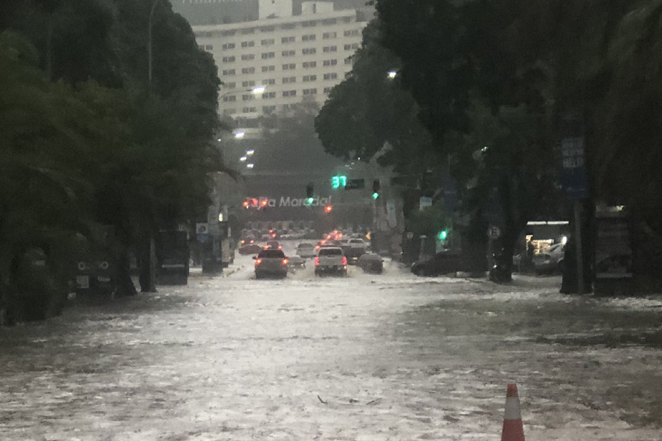 Lluvia de este 4 de octubre en Caracas es la máxima diaria del año