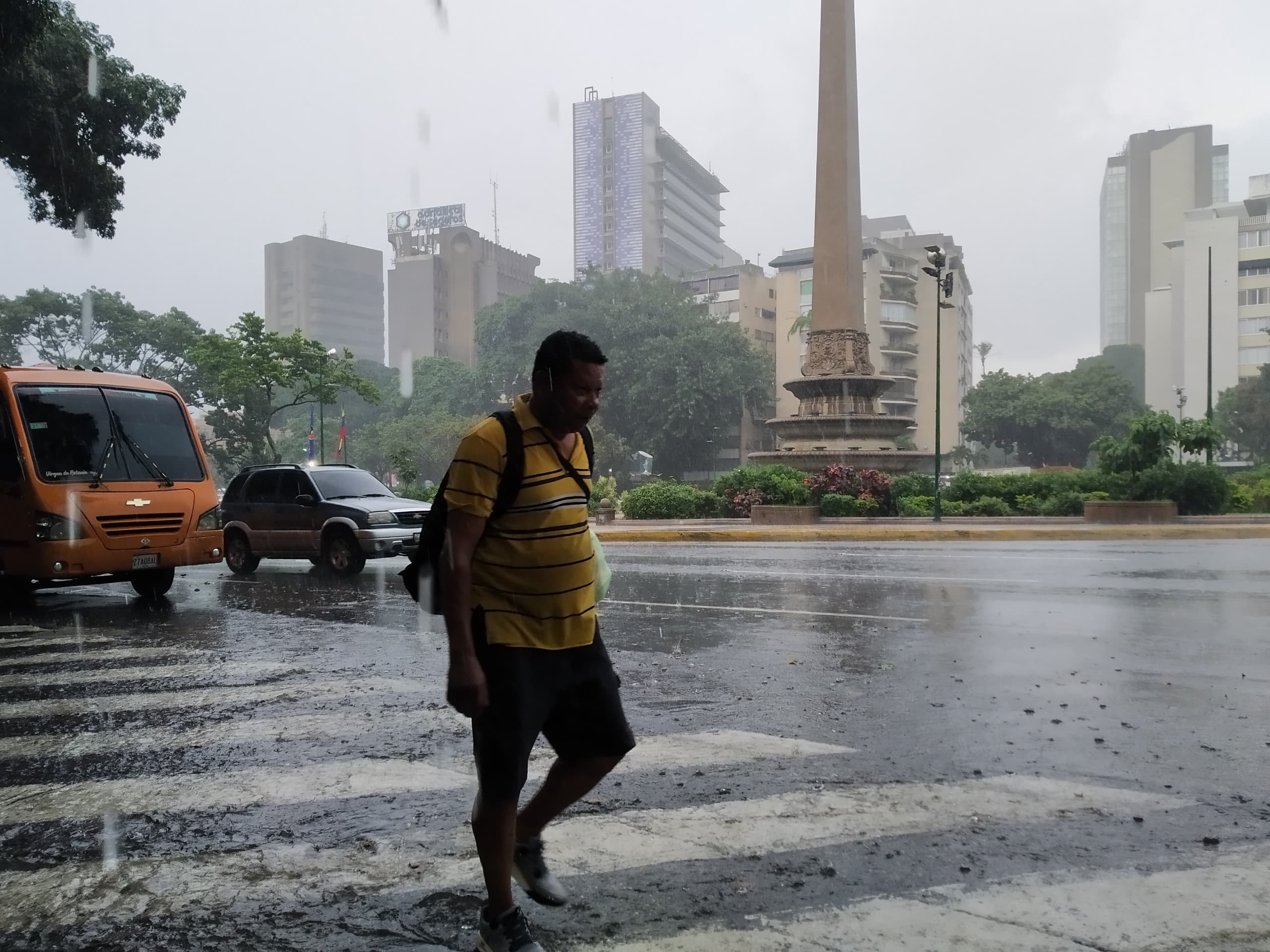 Lluvias durante todo el día en gran parte de Venezuela