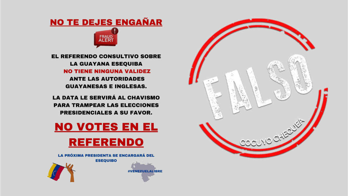 ¿Referendo sobre el esequibo servirá para «trampear» las elecciones presidenciales de 2024?