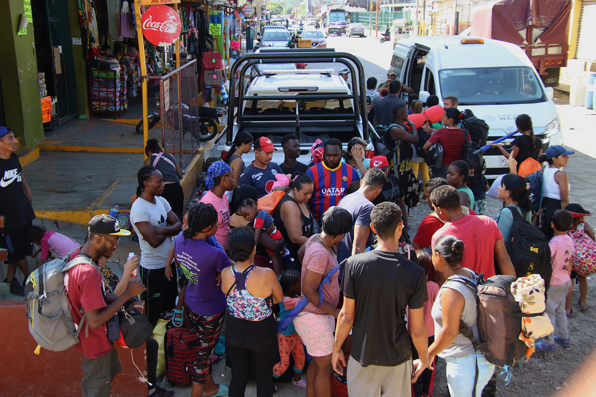 Migrantes en México