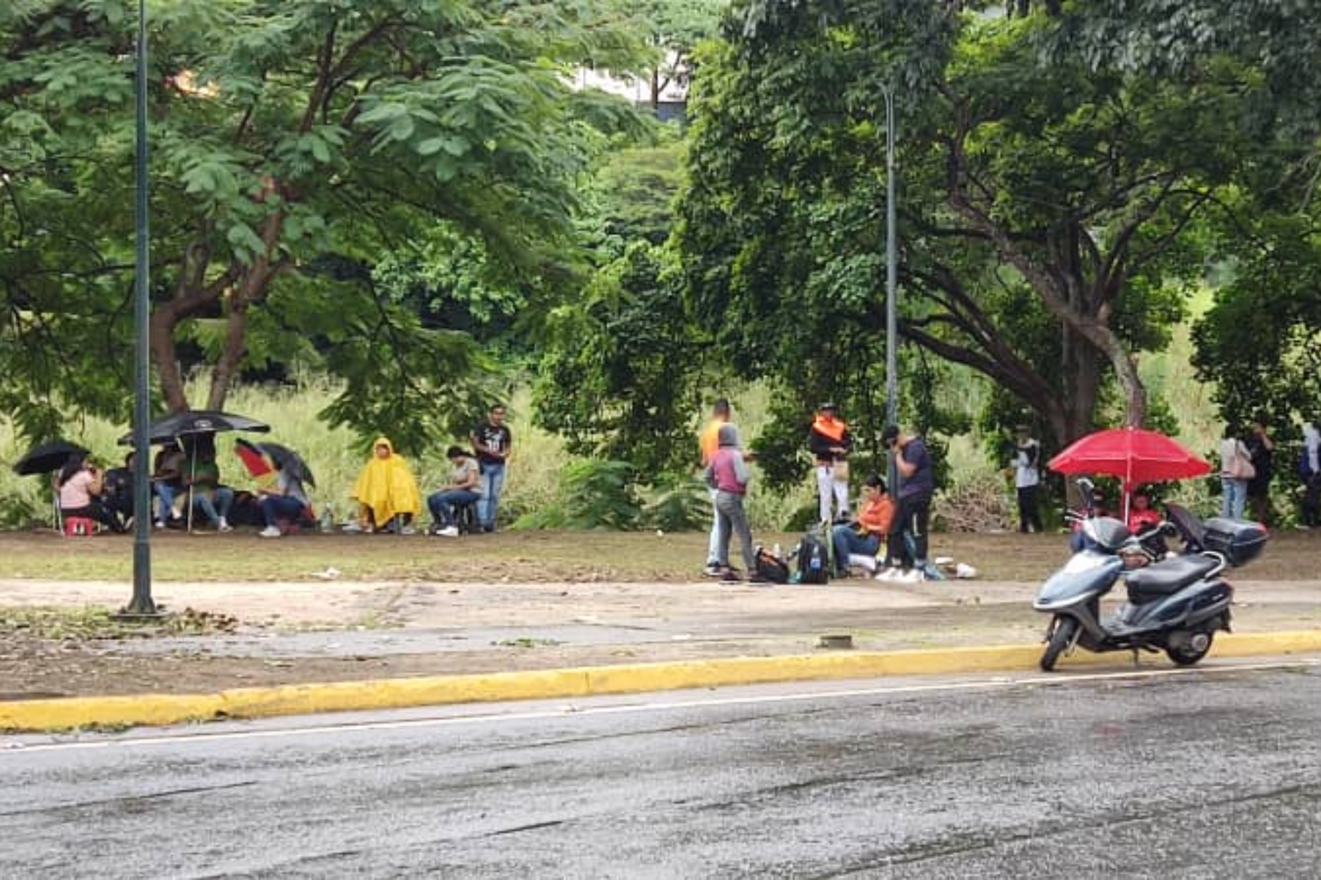 Lluvias vespertinas en Venezuela este 14 de noviembre