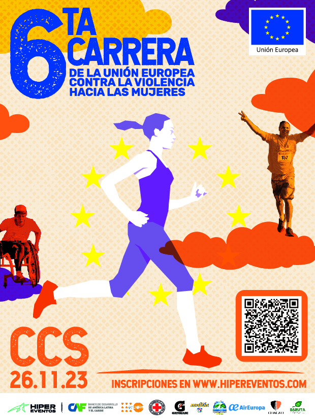 Llega la 6ª edición de la Carrera de la UE contra la violencia hacia la mujer con actividades para toda la familia