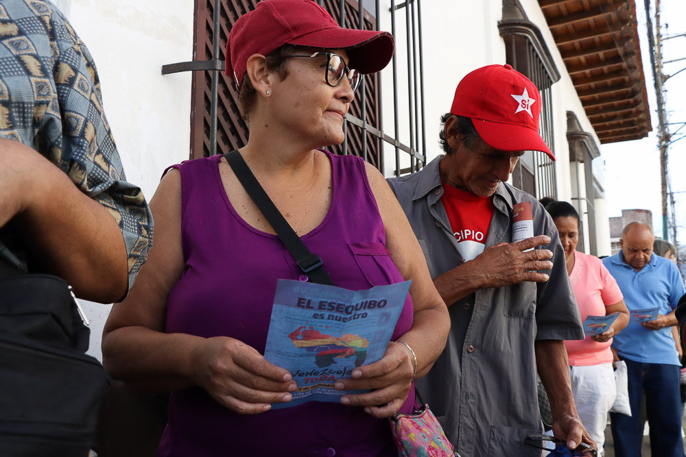 Simulacro del referendo por el Esequibo- Petare (Mairet Chourio)