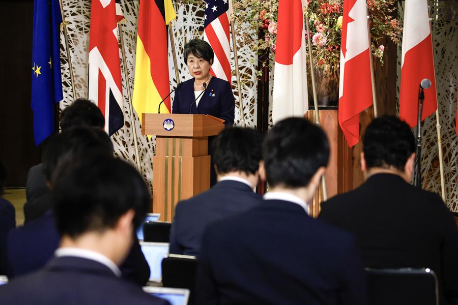 G7 llama a hacer pausa humanitaria en Gaza