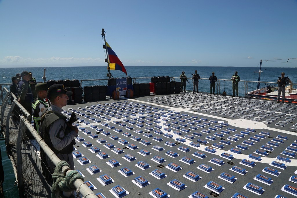 Operación conjunta entre Venezuela Y Francia deja 8 detenidos y 3 mil kilos de cocaína decomisados