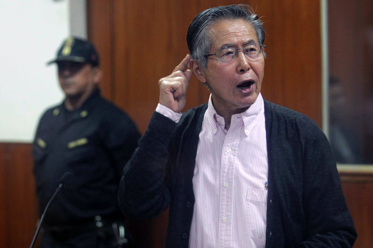 El Tribunal Constitucional de Perú ordena poner en libertad a Alberto Fujimori