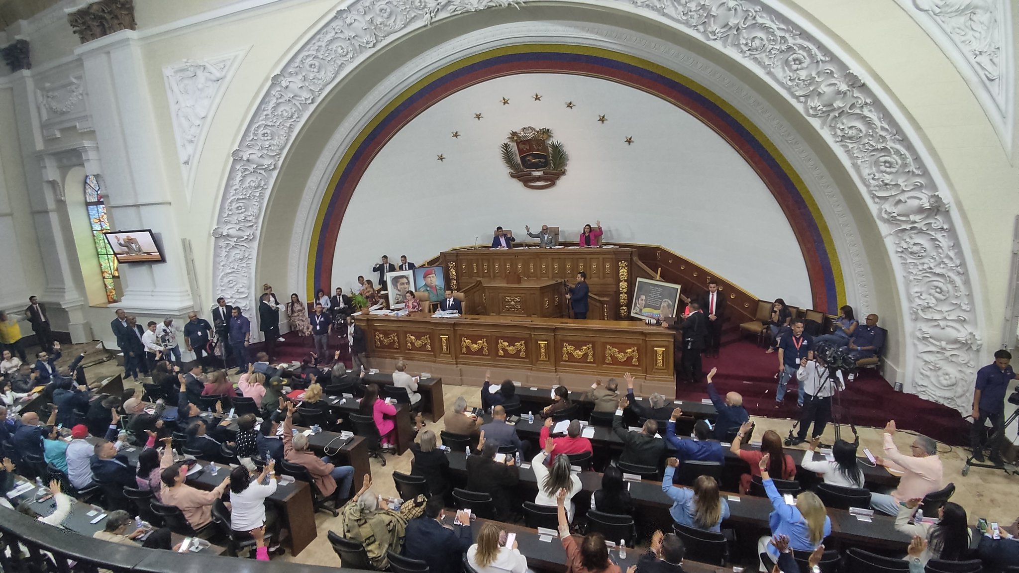 Qué hizo AN con mayoría del chavismo durante año legislativo 2023