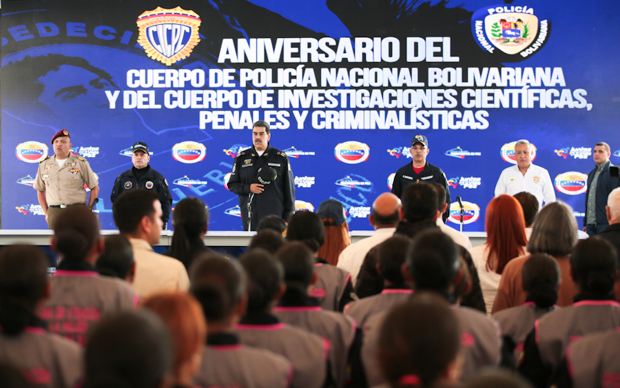 Nicolás Maduro acto 21 de diciembre