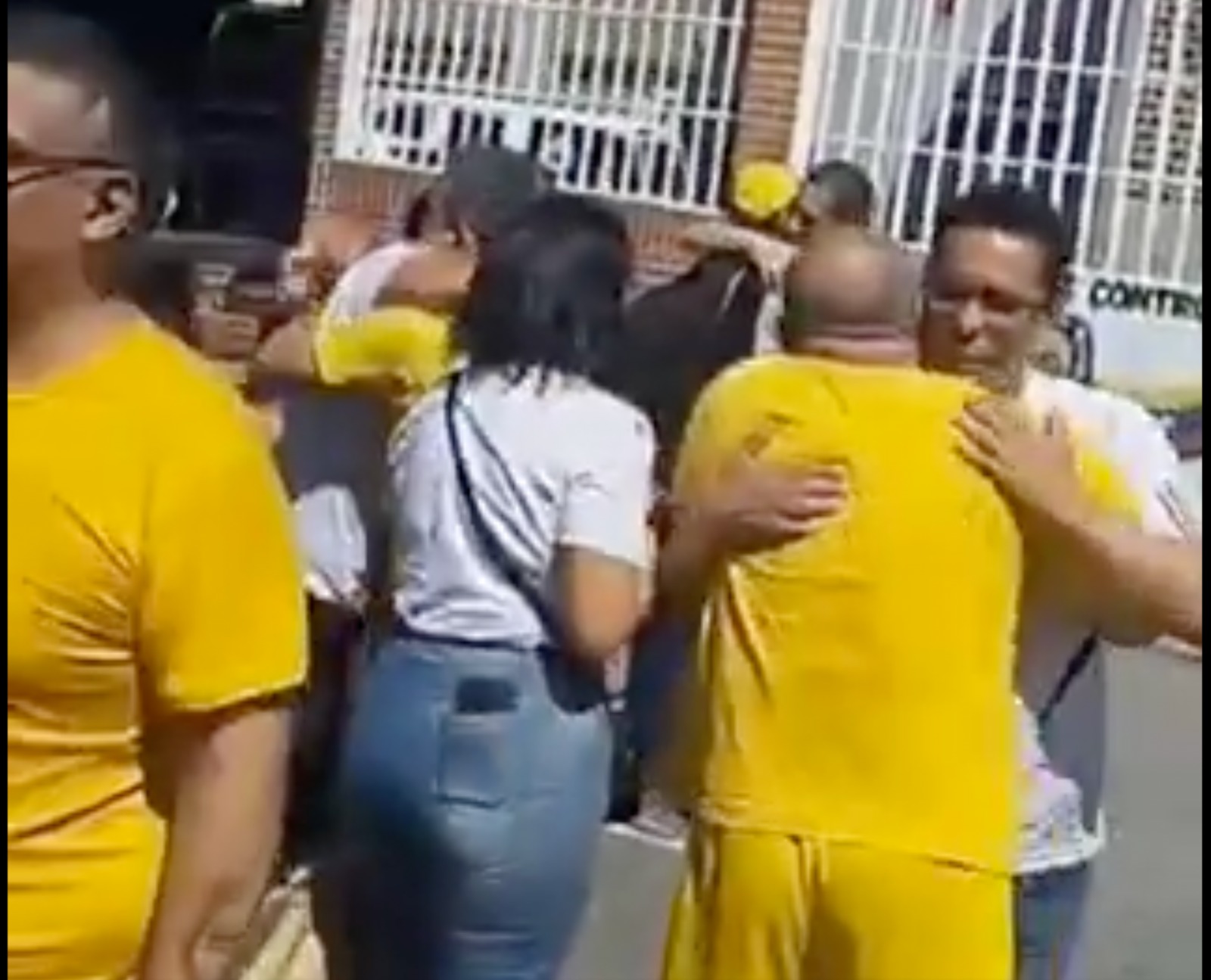 seis sindicalistas liberados