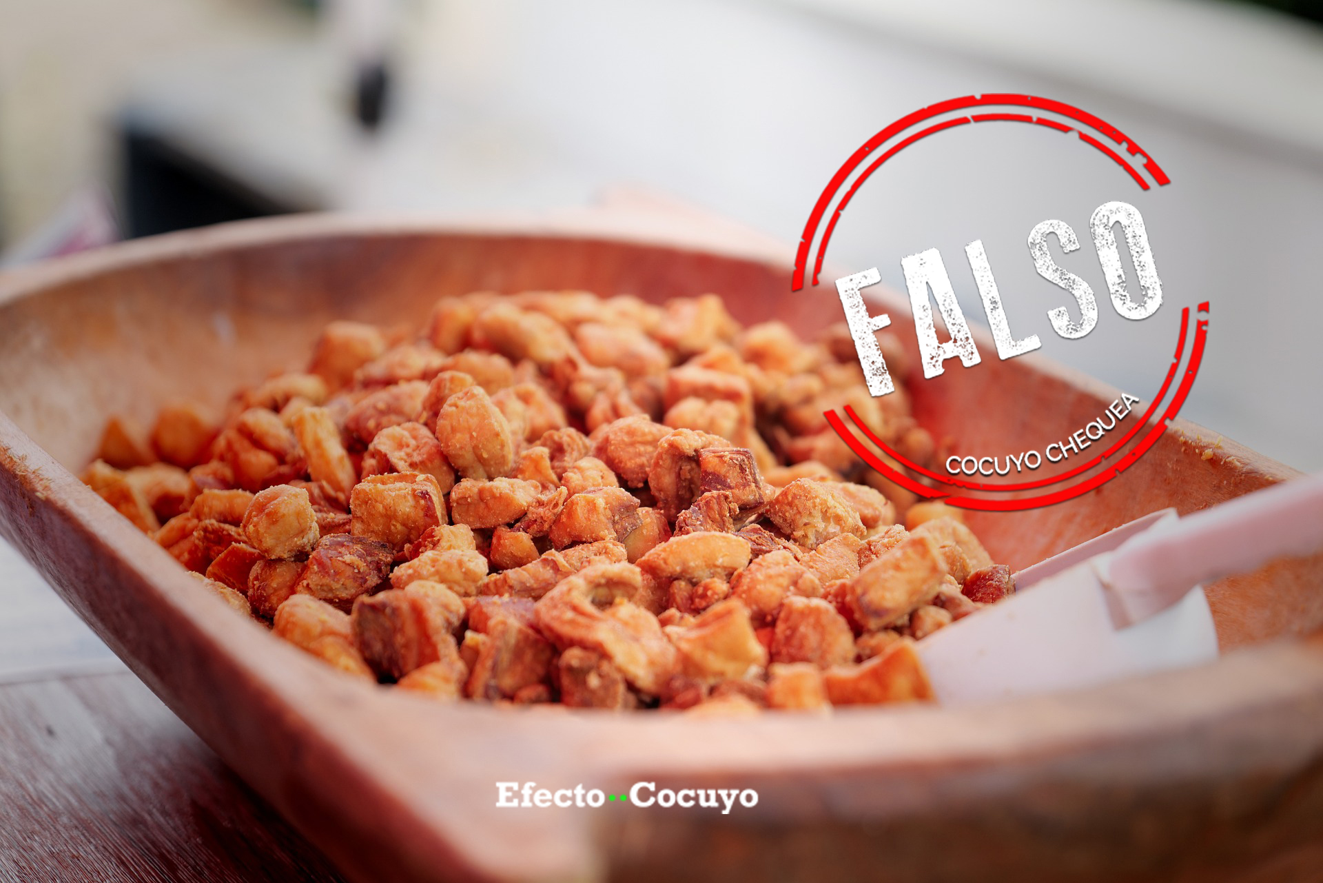 El chicharrón de cerdo no es más saludable que la espinaca o la zanahoria
