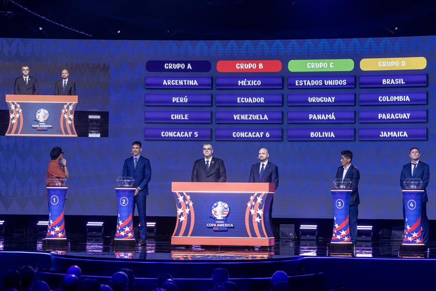 Así quedaron los grupos para la Copa América 2024 en EEUU
