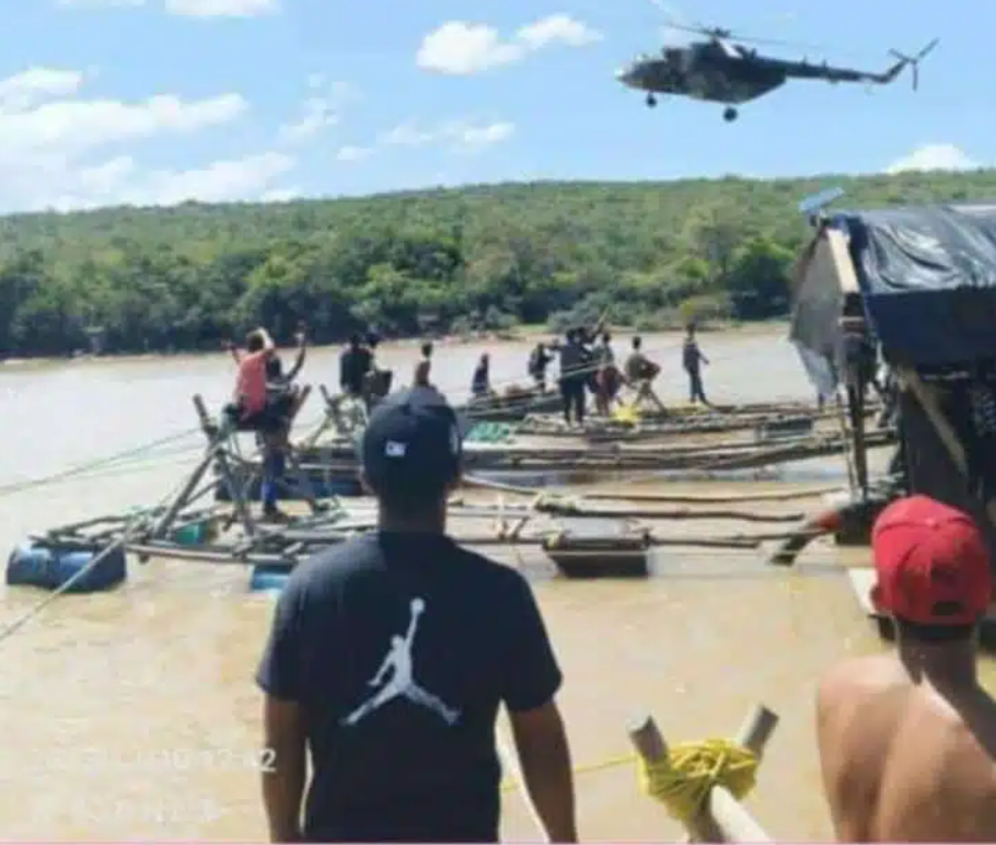 El operativo estaba conformado por más de 70 militares