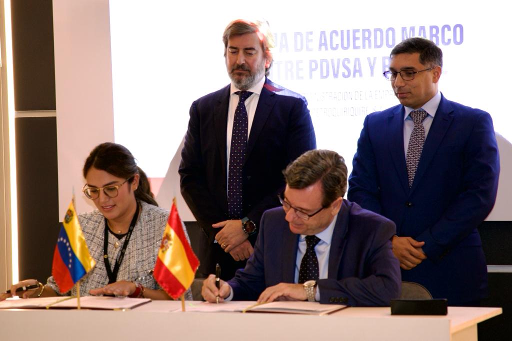 Pdvsa y Repsol firman acuerdo para reactivar empresa mixta Petroquiriquire
