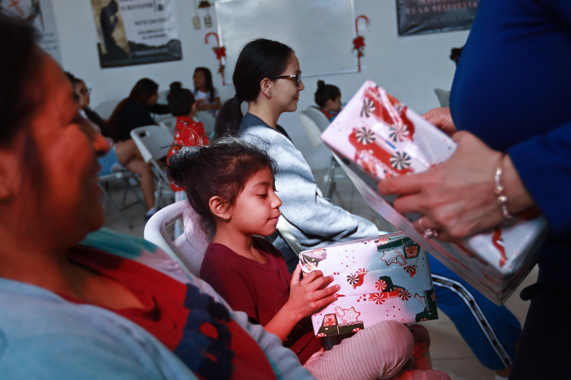 Venezolanos pasan Navidad en albergues de México con la esperanza de migrar a EEUU