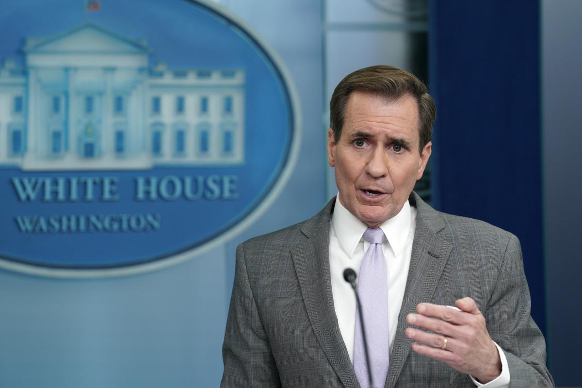 El portavoz del Consejo de Seguridad de los Estados Unidos, John Kirby