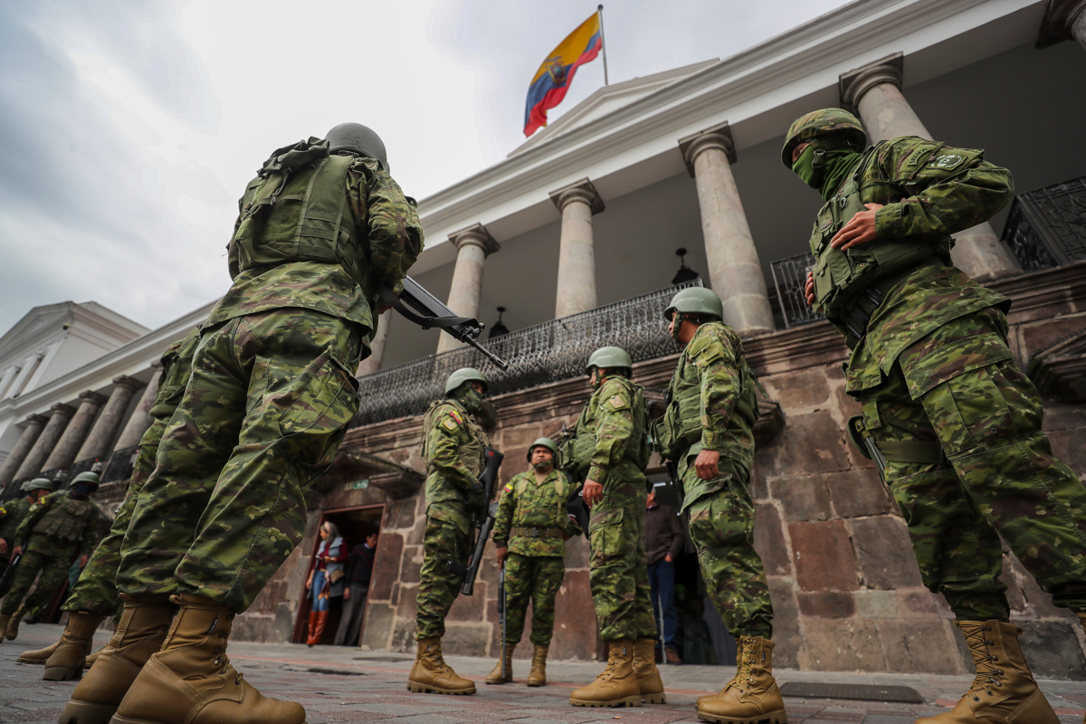 Estado de excepción en Ecuador por hechos de violencia