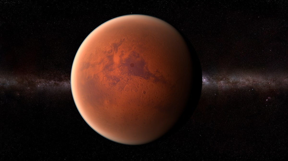 El planeta rojo no siempre fue un inhóspito desierto