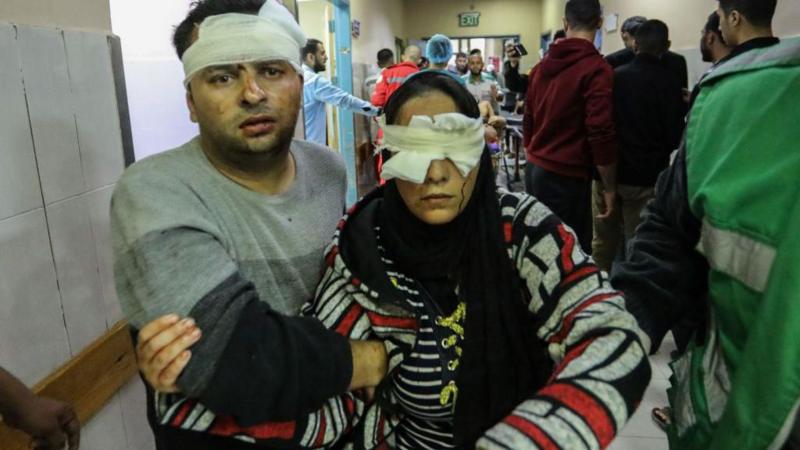 El ejército de Israel entra en el asediado hospital Nasser, el más grande del sur de la Franja de Gaza