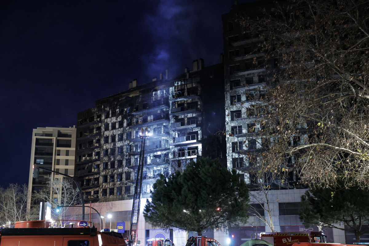 incendio en España
