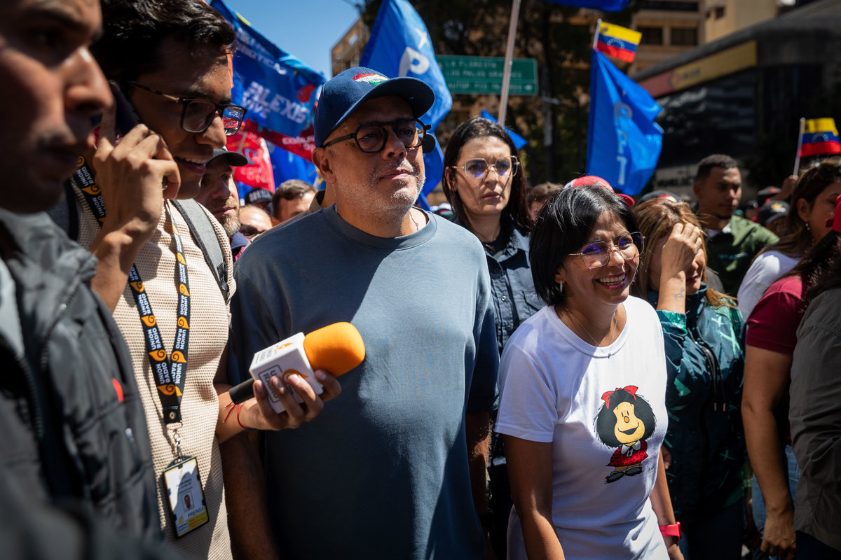 Jorge y Delcy Rodríguez