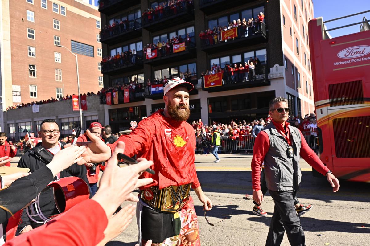 Desfile de la victoria de los Kansas City Chiefs en la Super Bowl