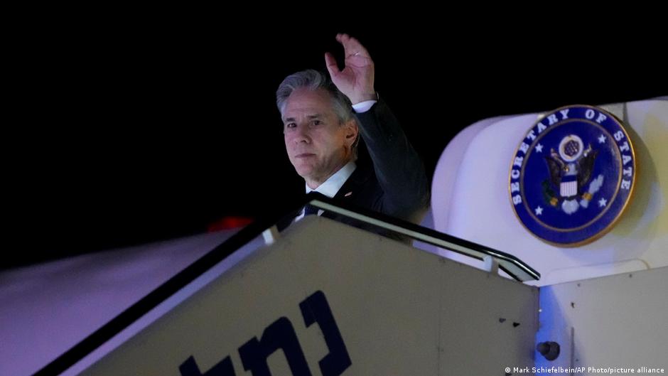 Blinken busca en Israel llegar a una tregua en Gaza