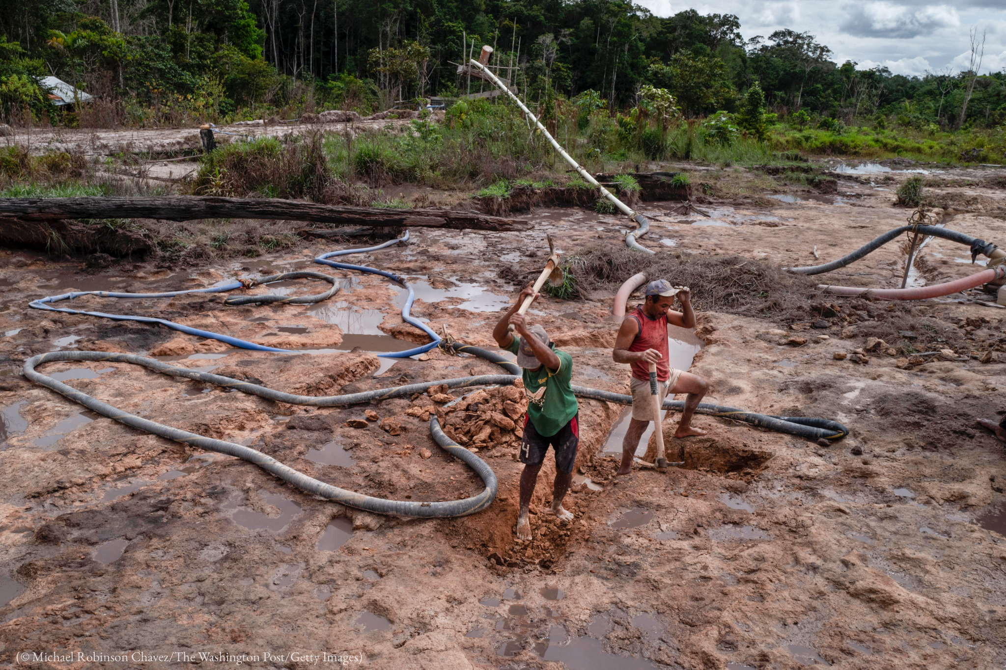 Mineria en ríos de la Amazonía venezolana