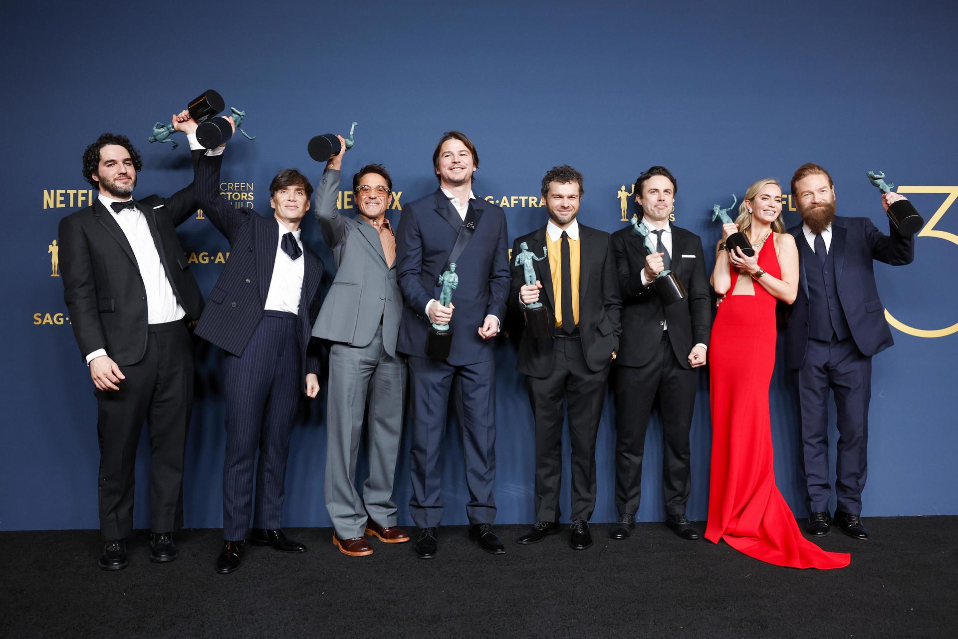'Oppenheimer' se lleva el máximo galardón en los SAG Awards