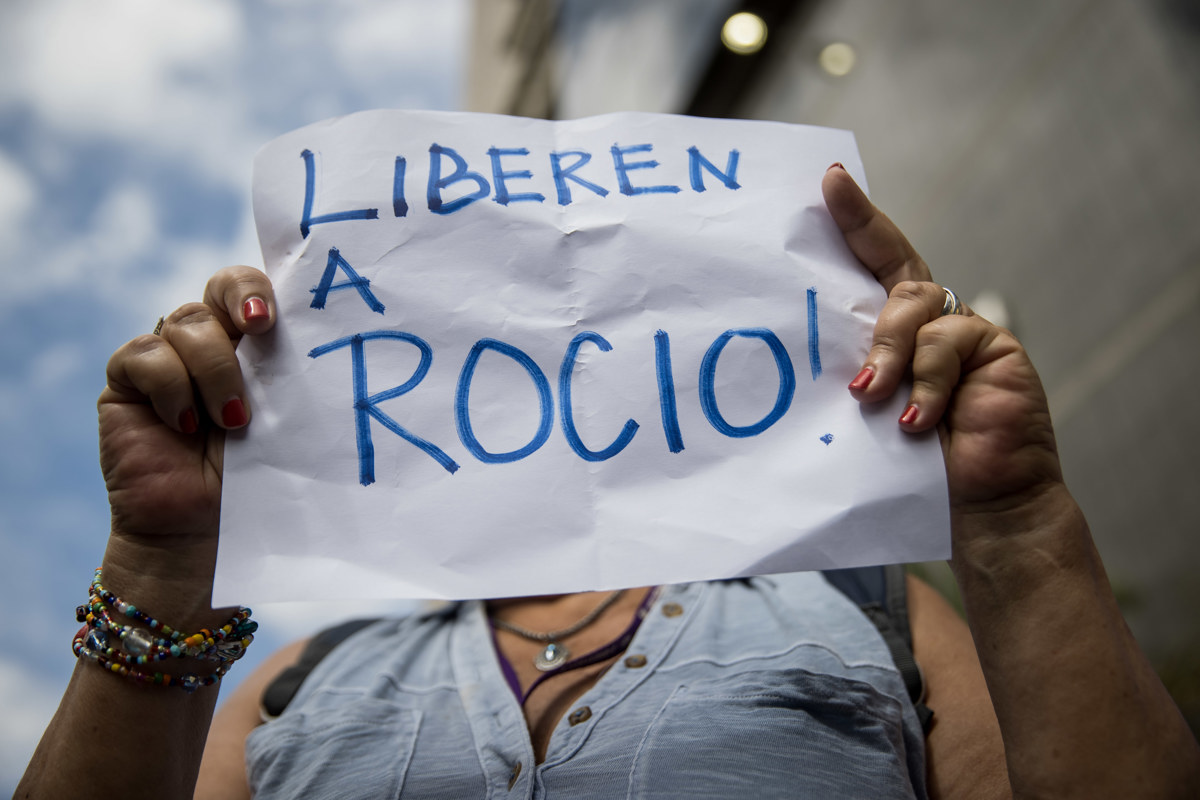 detención de Rocío San Miguel